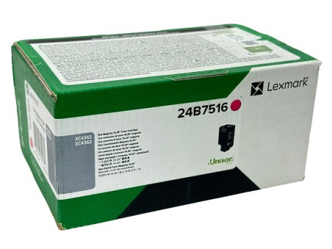 Tonere - Cartus toner original Lexmark Magenta Return Program BSD (24B7516) - LEXMARK