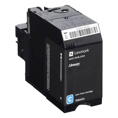 Cartus Toner - Cartus toner Lexmark Standard Cyan 75B0020