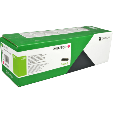 Tonere - Cartus toner original Lexmark Magenta Return Program BSD (24B7500) - LEXMARK