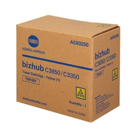 Cartus Toner - Toner Konica Minolta TNP-48Y (A5X0250), galben (yellow), original, 10000 pagini