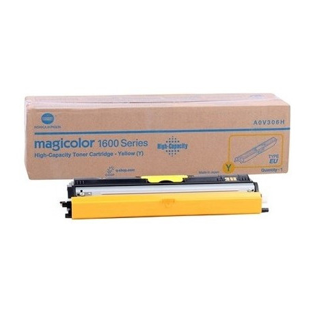 Cartus Toner - Toner Konica Minolta LM-1600Y, galben (Yellow), original, 2500 pagini