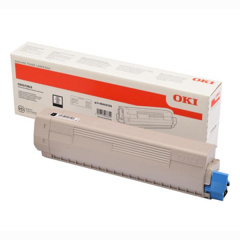 Cartuse & Tonere - Toner OKI C833/C843, negru (black), original, 10000 pagini