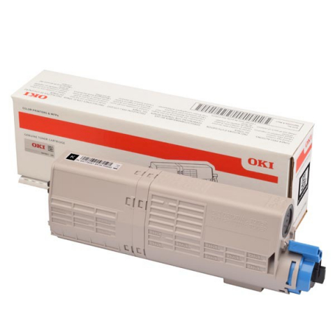 Cartus Toner - Toner Oki 46490608, Original, Black (Negru), 7k pagini pentru C532dn C532dnw C542dn C542dnw MC563dn
