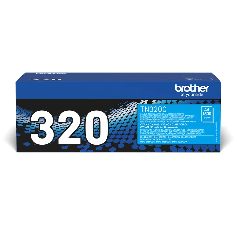 Toner Brother TN-320C, albastru (cyan), original, 1500 pagini [0]