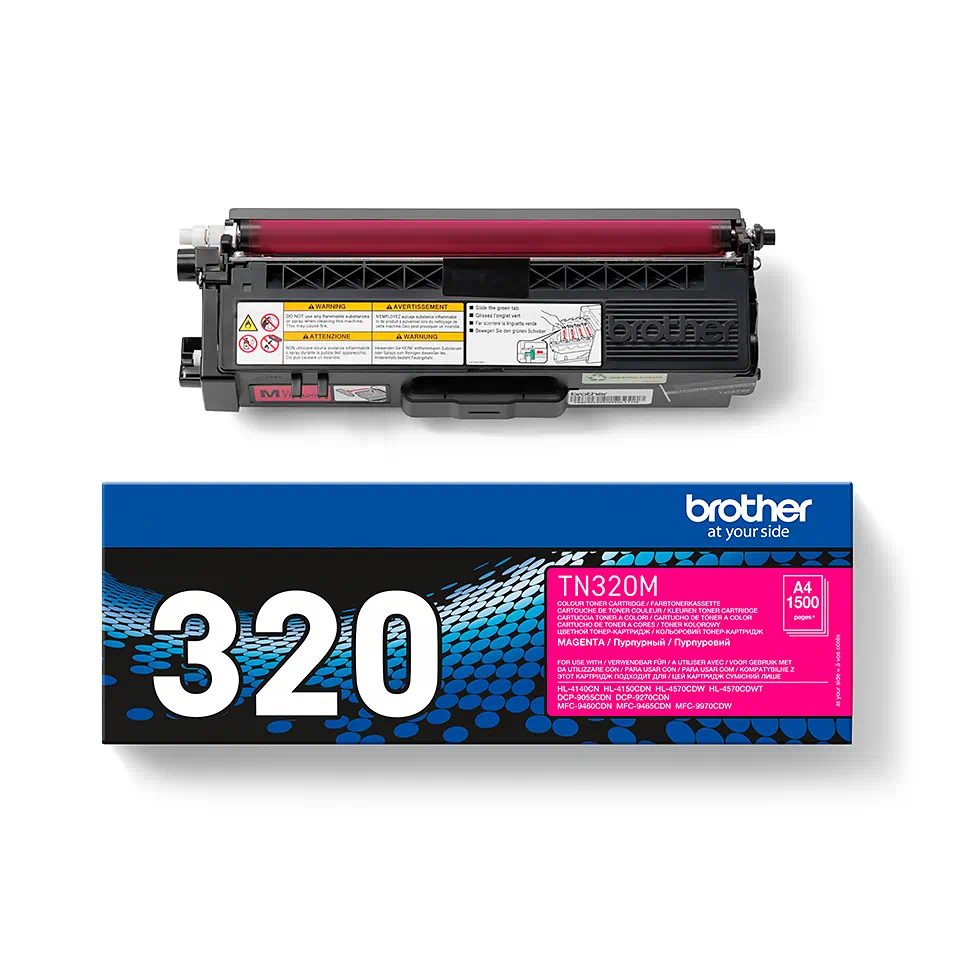 Toner Brother TN320M roz (Magenta), original, 1500 pagini [2]