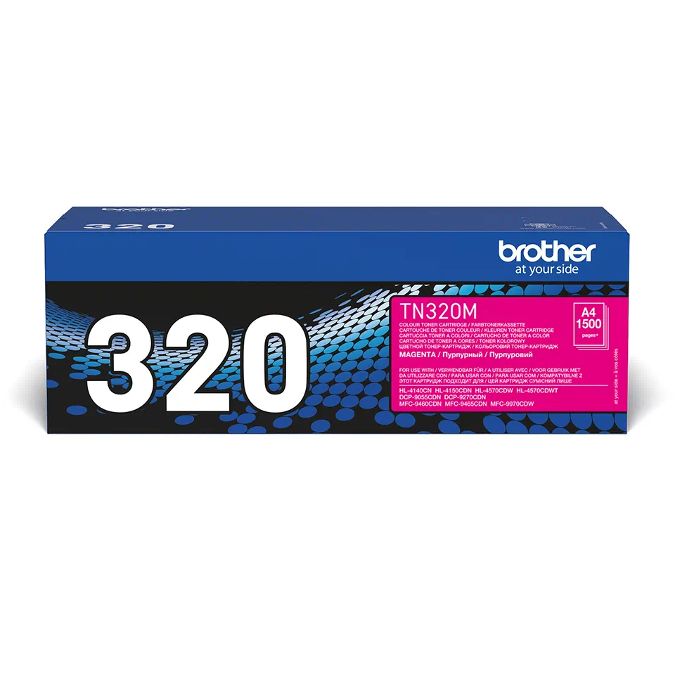 Toner Brother TN320M roz (Magenta), original, 1500 pagini
