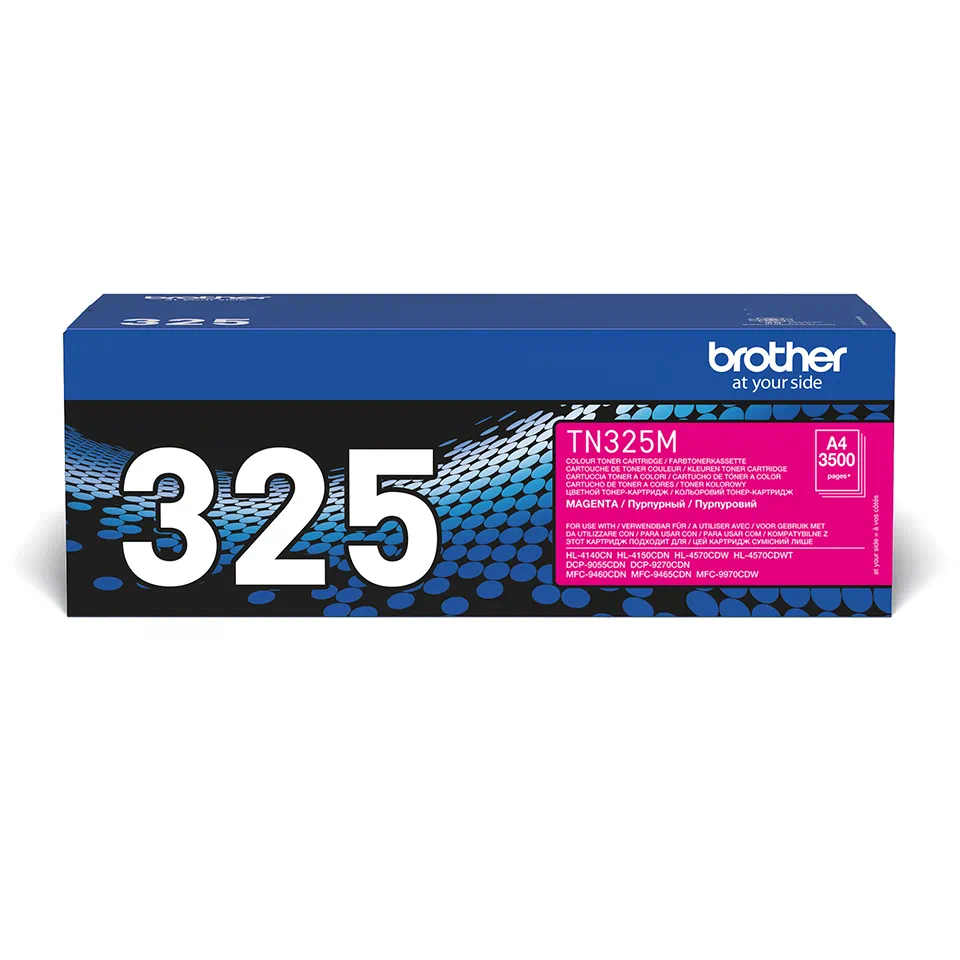 Toner Brother TN-325M, roz (magenta), original, 3500 pagini