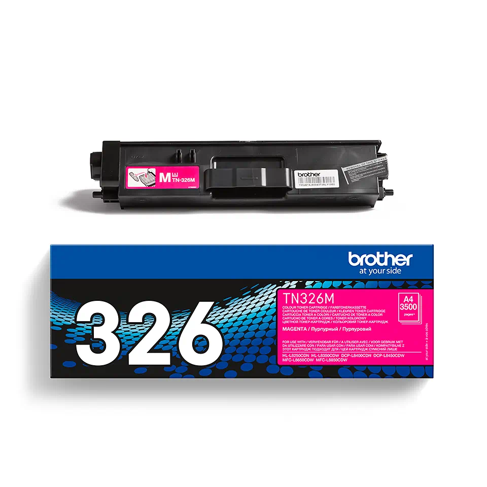 Toner Brother TN-326M, roz (magenta), original, 3500 pagini [1]