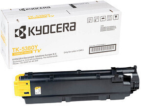 Cartus Toner Original Kyocera TK-5380Y Yellow, 10.000 Pagini, pentru Seria ECOSYS MA/PA