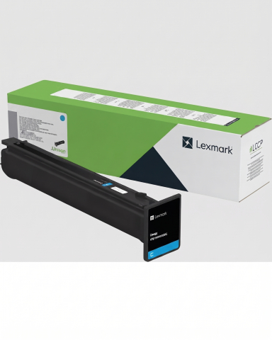 Tonere - Cartus toner original Lexmark Cyan Return Program BSD (24B7582) - LEXMARK
