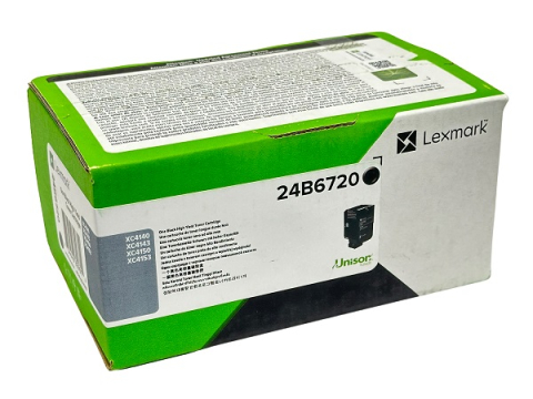 Tonere - Cartus toner original Lexmark XC4150 20K Negru Return Program BSD (24B6720) - LEXMARK