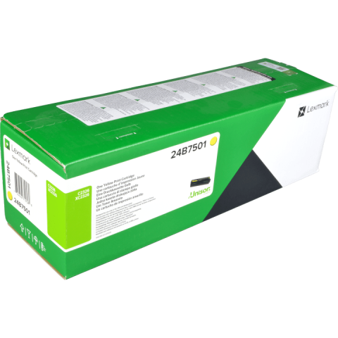 Tonere - Cartus toner original Lexmark Galben Return Program BSD (24B7501) - LEXMARK