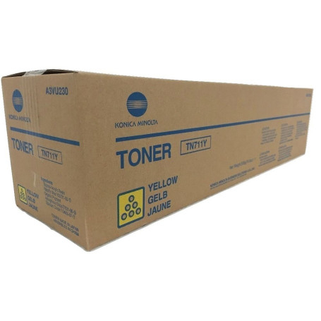 Cartus Toner - Toner Konica Minolta TN-711Y (A3VU250), galben (yellow), original, 31500 pagini