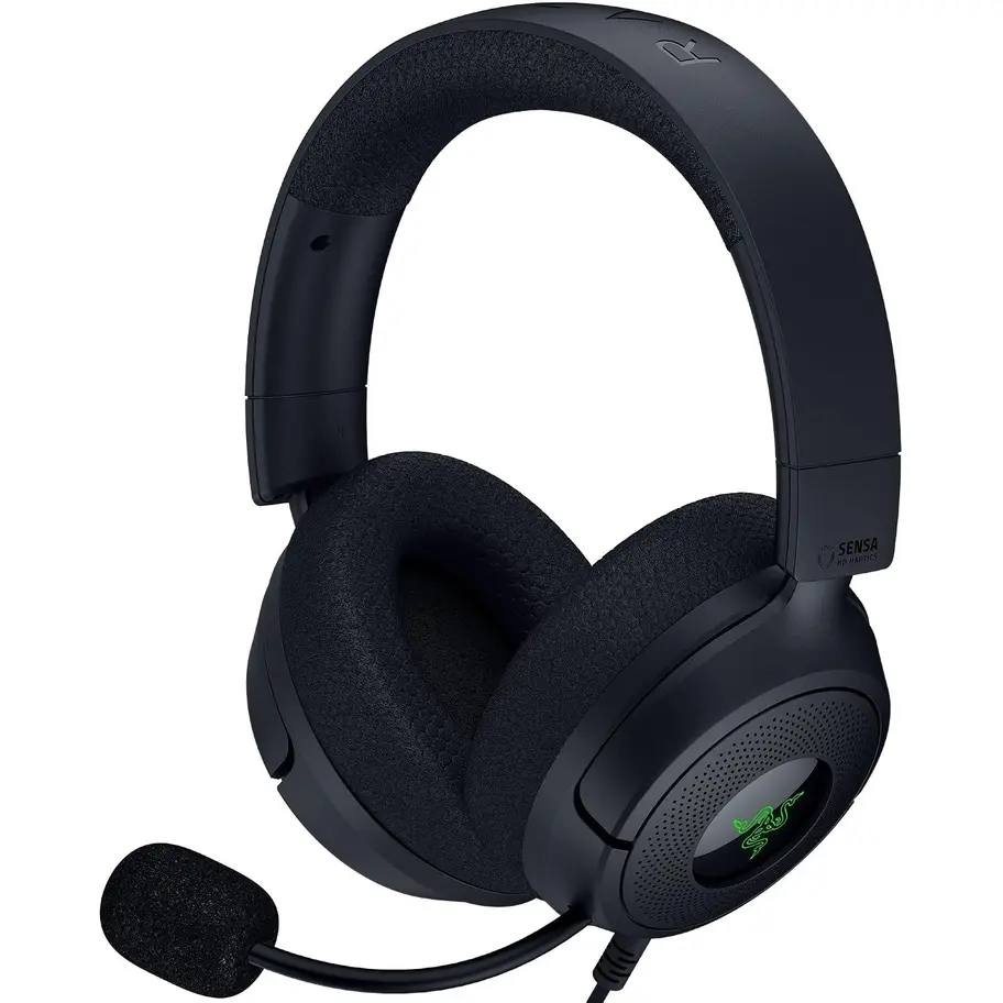 Casti Gaming Over-ear Wireless Razer Kraken V4 Pro X Sensa HD Negru - RAZER [1]