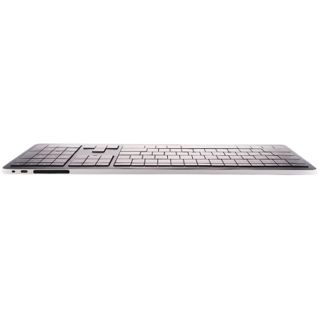 CLEVETURA CLVX 1 Touch-On-Keys AI Wireless Keyboard, ANSI US Windows Layout, Scissor Switches, Aluminum Chassis, Interactive RGB, Windows/Linux/MacOS support [3]