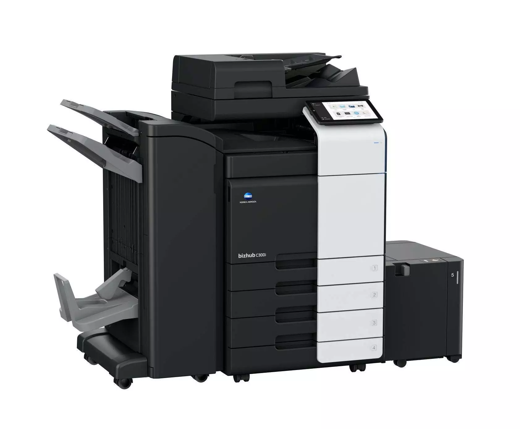 Multifunctionala Konica Minolta Bizhub C300i, Laser, Color, A4/A3, 30ppm duplex, RADF, 1200x1200dpi, USB, retea, Wi-Fi [3]