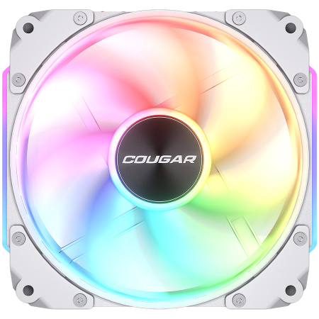 AGD - COUGAR APOLAR 120 ARGB ELITE Universal Modular Fan (single pack), White