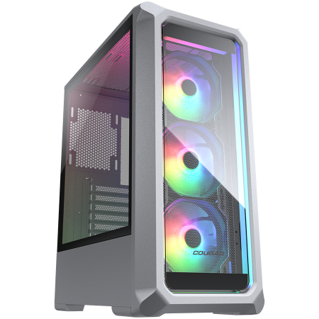 Carcase - COUGAR Archon 2 RGB PC Case, Mid Tower, White