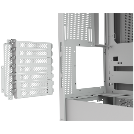 COUGAR FV270 PC Case, Mid tower, White [13]