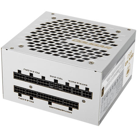 COUGAR GEXX2 850 PSU,80 plus Gold, 850W, Fully Modular, PCI-E 5.0 support, Color - WHITE [1]