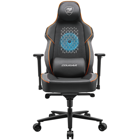 Jocuri si multimedia - COUGAR NXSYS AERO Gaming chair, Black Orange