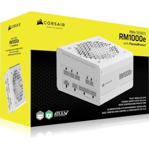 Surse - Sursa de alimentare Corsair RM1000e 1000W ATX White - CORSAIR
