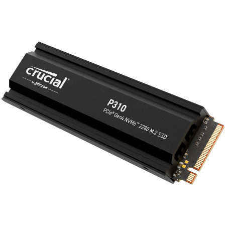 Componente - Crucial P310 2TB PCIe Gen4 2280 NVMe M.2 SSD with heatsink