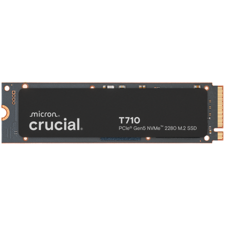Componente - CRUCIAL T710 4TB PCIe Gen5 NVMe M.2 2280 SSD up to 14500 MB/s read and 13800 MB/s write