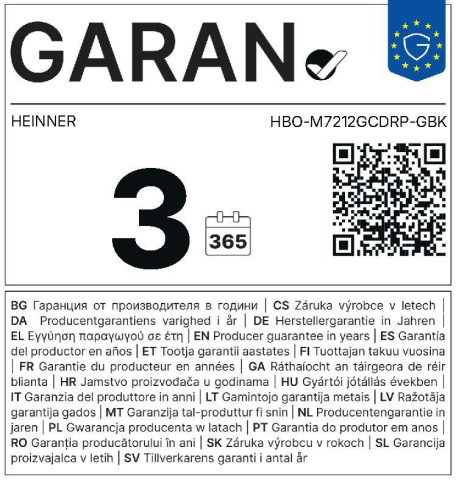 CUPTOR INCORPORABIL HEINNER HBO-M7212GCDRP-GBK [7]