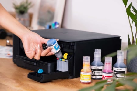 Brother DCP-T530DW DCPT530DWYJ1 multifunctional inkjet Color Duplex Wifi Garantie 5 ani [5]