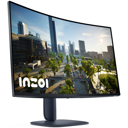 Dell Alienware AW3225DM Gaming Monitor, 32"(31.5") WQHD 2560x1440 180Hz, 95% DCI-P3 (CIE 1976), 400 cd/m2, 3000:1, 1ms, 178/178, 1xDP 1.4, 2xHDMI ports (HDCP 1.4 & 2.3), 1xUSB Type-B up, 2xUSB Type-A  [1]