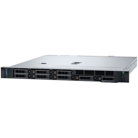 Servere, Storage & UPS - Dell PowerEdge R360 Rack Server,Intel Xeon 6 Performance 6353P 2.7G(8C/16T),32GB UDIMM 5600MT/s,2x960GB SSD SATA RI(up to 4x3.5" Hot Plug HDD),PERC H355,iDRAC9 Basic 16G,1U Std Bezel,Broadcom 5720,Dua