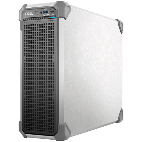 Servere, Storage & UPS - Dell PowerEdge T160 Tower Server,Intel Xeon 6 Performance 6325P 3.5G(4C/8T),32GB UDIMM 5600MT/s,2x480GB SSD SATA 6Gbps MU(3x3.5 and 2x2.5 Cabled HDD),PERC H355,iDRAC9 Enterprise 16G,Broadcom 5720 Dual