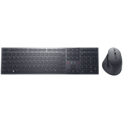 Periferice & Accesorii - Dell Premier Collaboration Keyboard and Mouse - KM900 - US International (QWERTY)