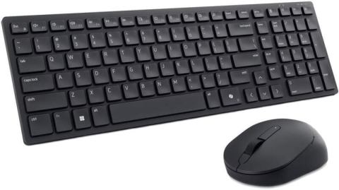 Kit mouse si tastatura - Kit tastatură și mouse wireless Dell Pro Compact Silent, QWERTY US International, Negru (580-BBVV-05)
