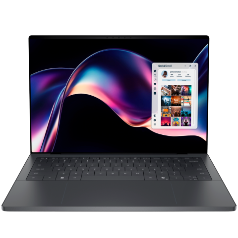 NOTEBOOKS - Dell XPS 14,14.0" 2.8K Touch 20-120Hz OLED 400 nits,Intel Core Ultra X7 358H(18MB/4.8GHz),32GB LPDDR5x 7467MT/s,1TB(M.2)PCIe NVMe SSD,Intel Arc Graphics,Wi-Fi 7 2230(2x2)+BT6,Graphite Backlit Keyboard
