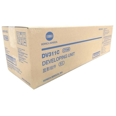 Unitate Cilindru - Developer  Konica Minolta DV-311C, cyan (albastru)