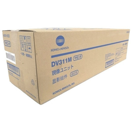 Unitate Cilindru - Developer Konica Minolta DV-311M, roz (magenta), original, 114.000 pagini.