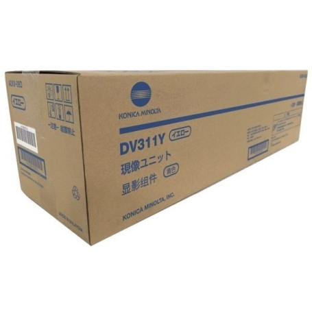 Unitate Cilindru - Developer Konica Minolta DV-311Y, galben (yellow), original, 114000 pagini