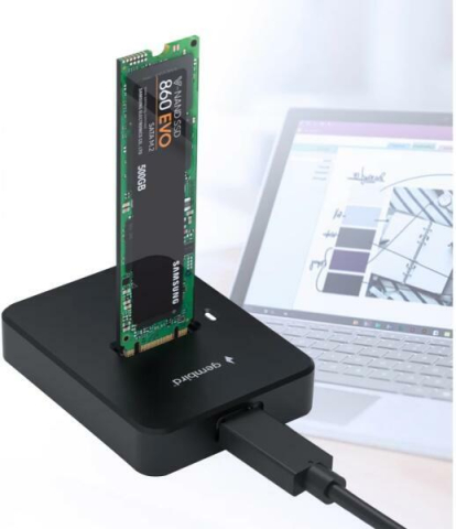 Accesorii Stocare - Docking station Gembird DD-U3M2 pentru SSD M.2
