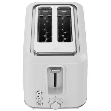 Electric Toaster, white, 220-240V, 50-60Hz, 920-1080W, 2 slots, 3 modes, 7 browning levels [5]