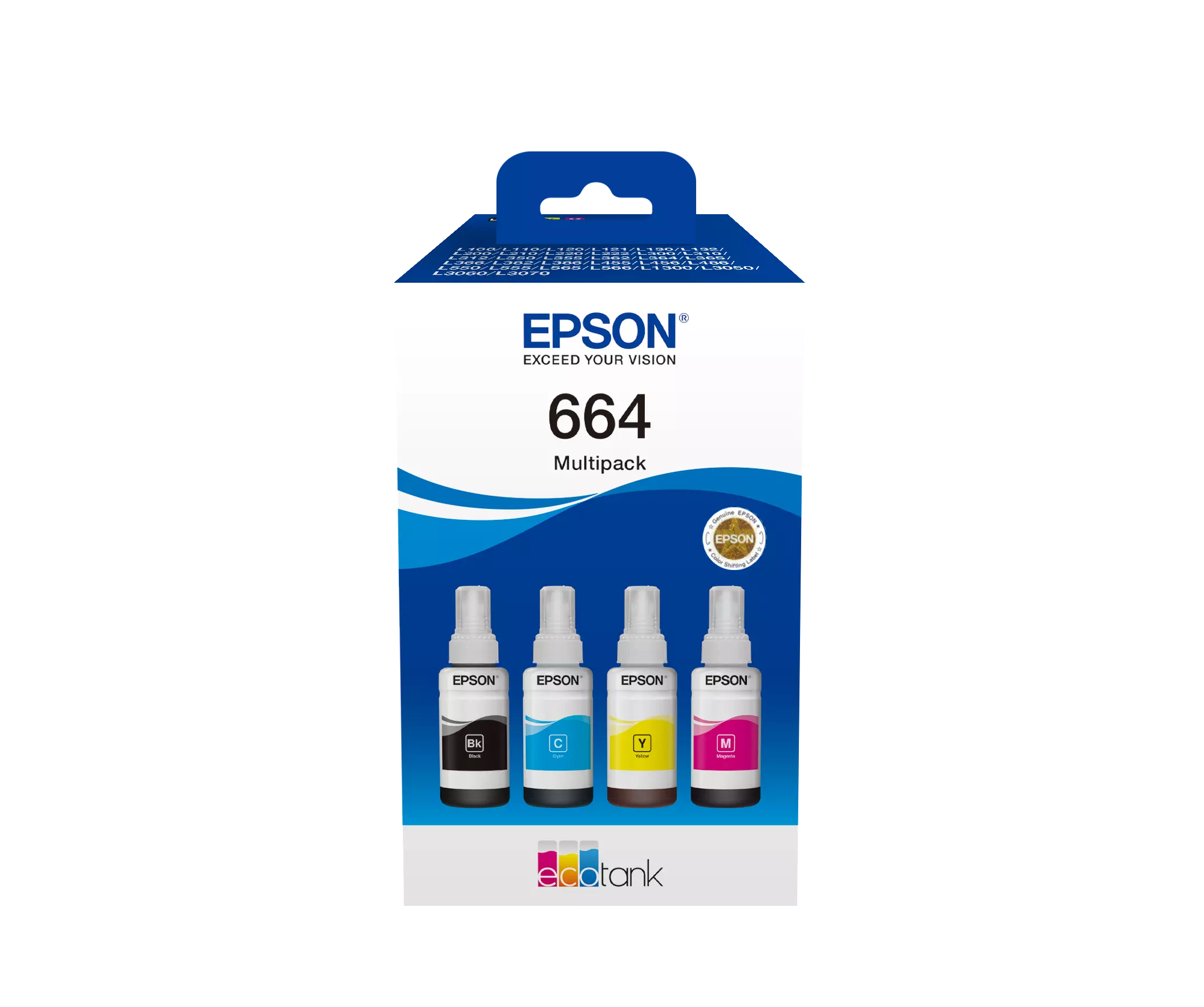 Cerneală & Cap de Printare - EPSON 664 EcoTank 4-colour Multipack