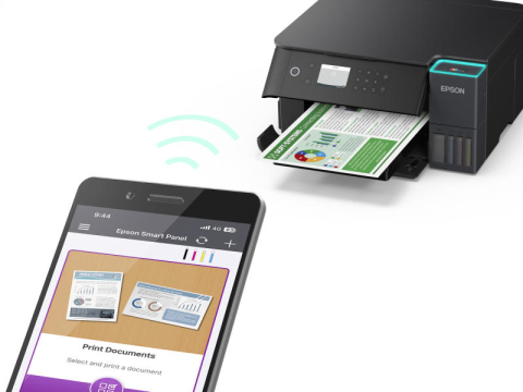 Multifunctional inkjet CISS Epson EcoTank L6360 A4 Wi-Fi Duplex (C11CL42401) - EPSON [4]