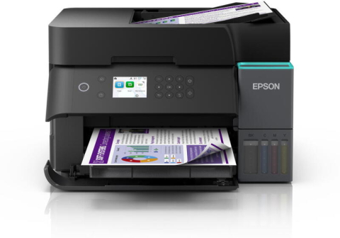 Imprimante - Multifunctional inkjet CISS Epson EcoTank L6370 A4 Wi-Fi Duplex Negru (C11CL43403) - EPSON