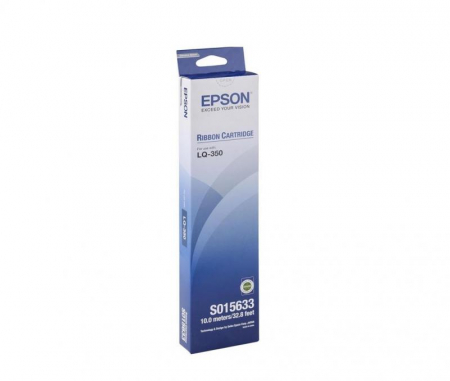 Piese si accesorii - Ribbon Epson S015633, negru, pentru Epson LQ-300, LQ-300+, LQ-300+II, LQ-350, LQ-570, LQ-570+, LQ-870