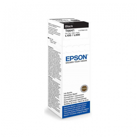 L555 - Flacon cerneala Epson T6641 Negru (Black), Original, 70ml