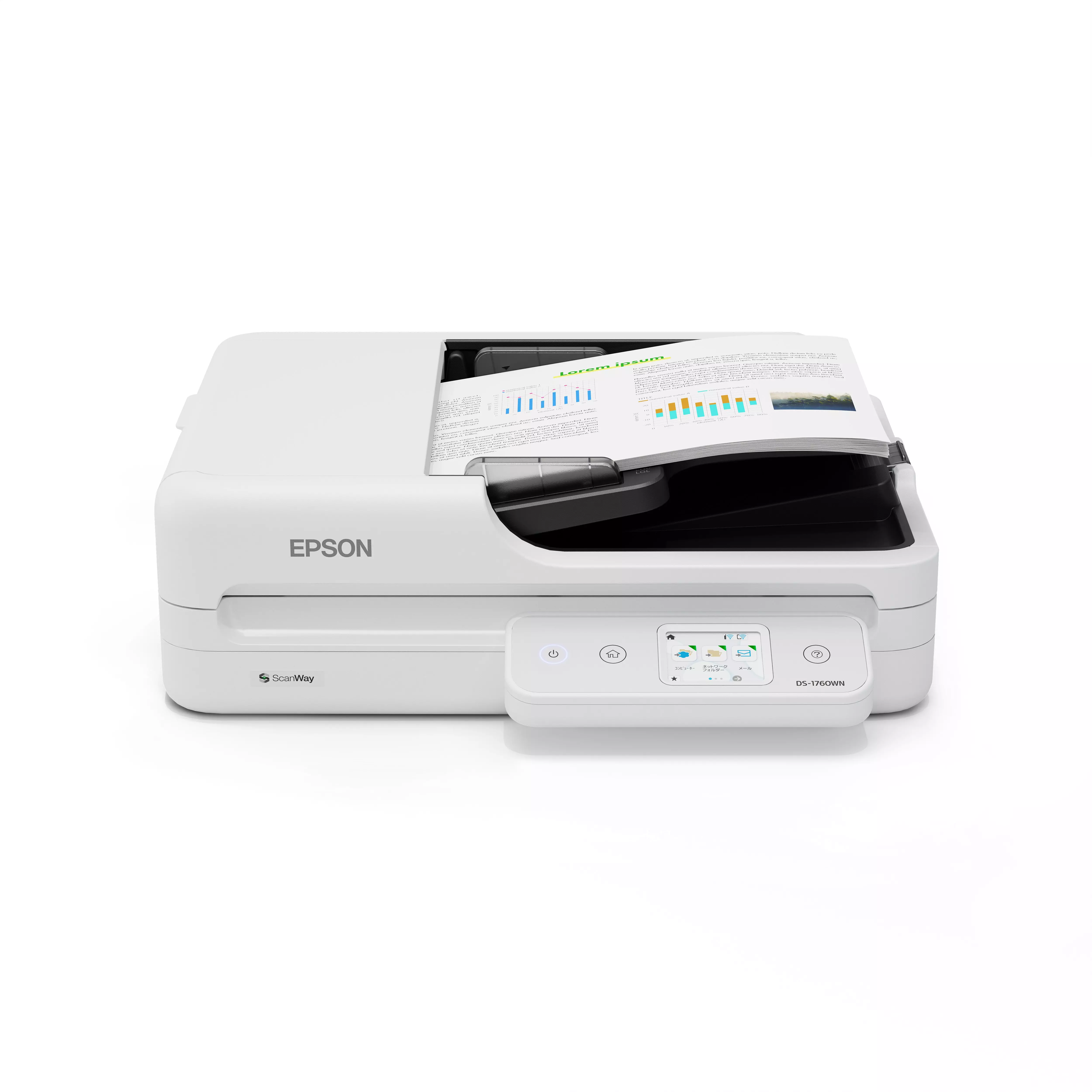 Scanner documente portabil duplex Epson WorkForce DS-1760WN (B11B274401) - EPSON [2]