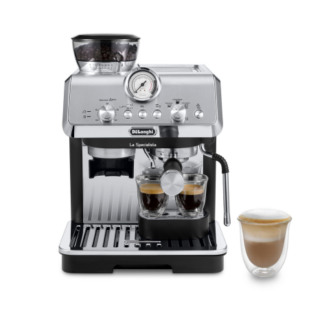 Espressoare Cafea Delonghi - Espressor Manual La Specialista Delonghi ARTE EC9155.MB 1.5l 15xBar 1300W Negru/Argintiu