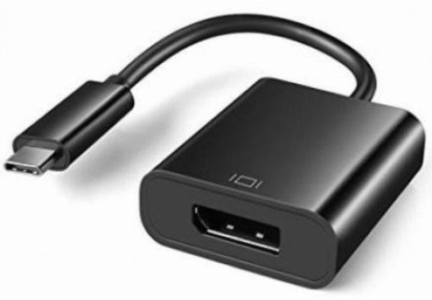 Adaptoare - Adaptor video Gembird A-CM-DPF-01, USB-C la DisplayPort, Negru