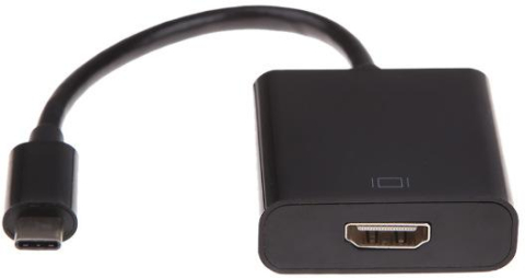Adaptoare - Adaptor video Gembird A-CM-HDMIF-01, USB-C la HDMI, Negru